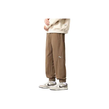 Tonlion Casual Pants Unisex Dark Khaki