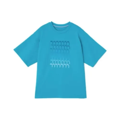 XII BASKET T Shirts Women's Lake Blue