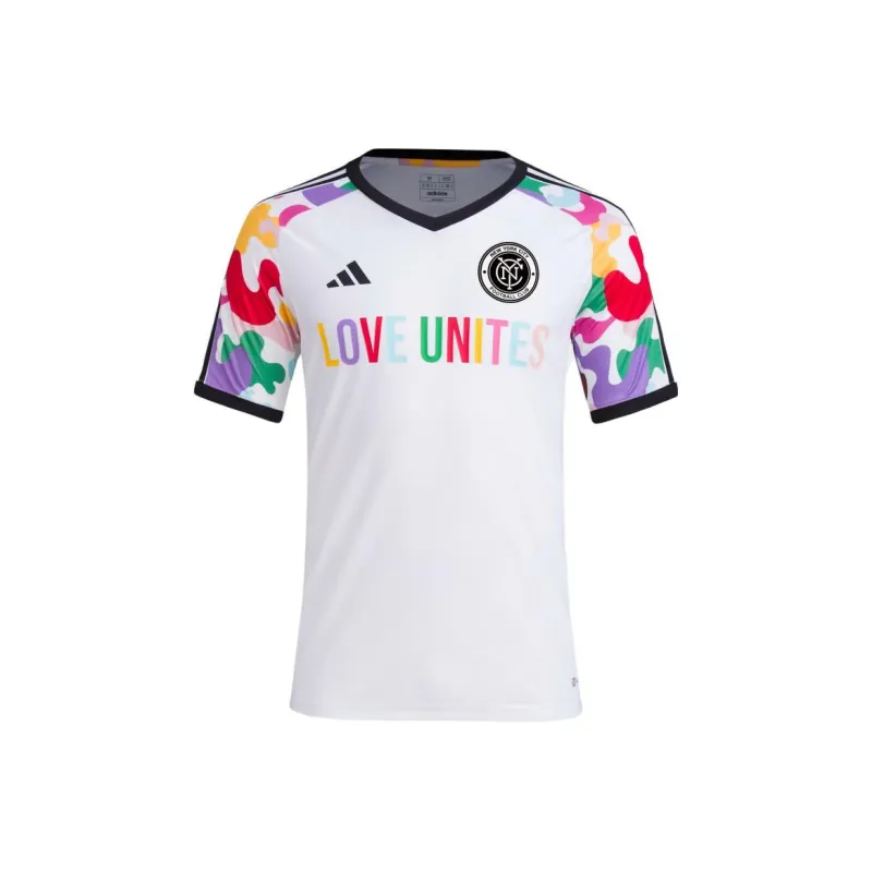 Adidas New York City FC Soccer Jerseys Men White-0