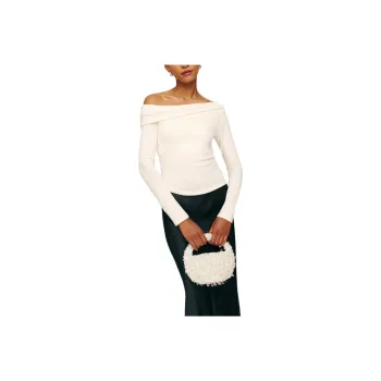 Reformation Elio Off shoulder Top