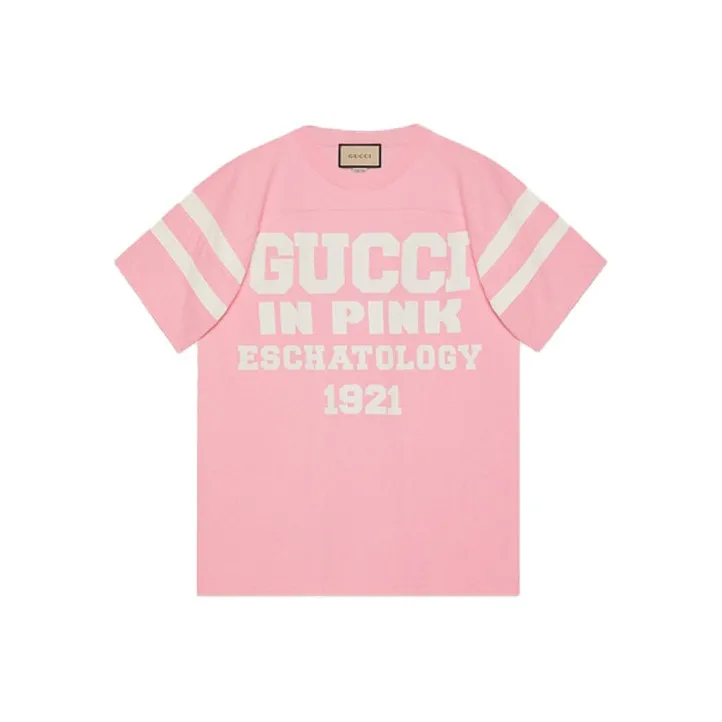 GUCCI X Adidas 25 T shirt Pink-0