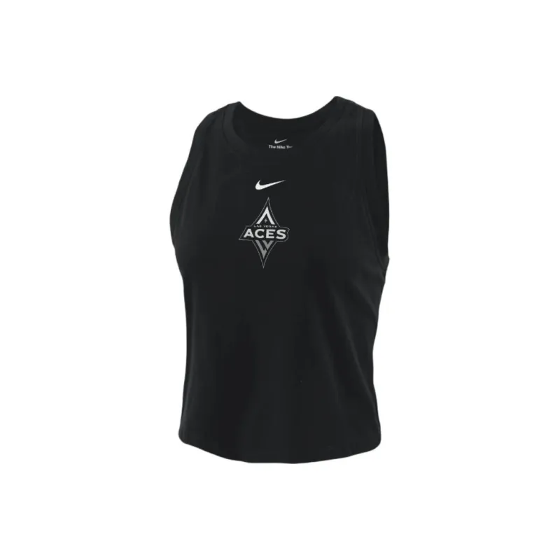 Nike Las Vegas Aces Women's Nike Wnba Cropped Tank Top-0