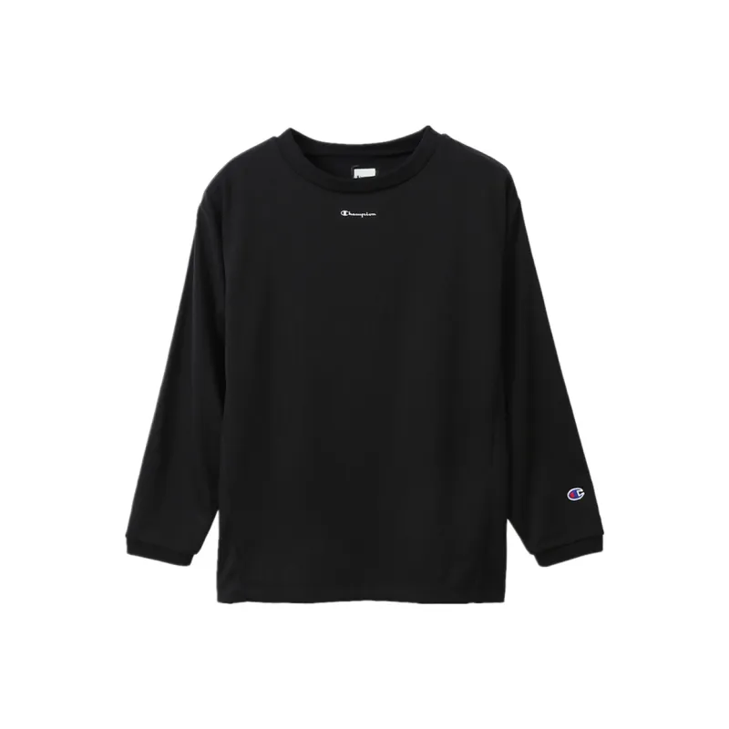 Champion Straight Long Sleeved T Shirt Japan Version Women's-0