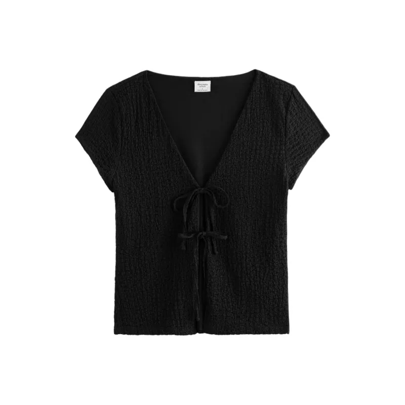 Abercrombie＆Fitch T Shirt Women's Black-0