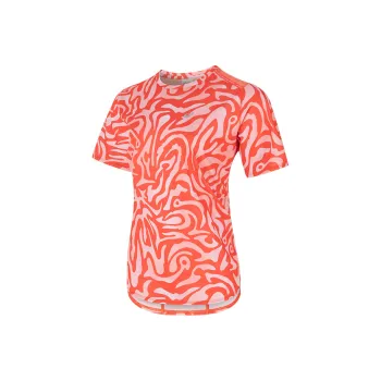 Asics Women's Running T Shirt Women's Red Print
