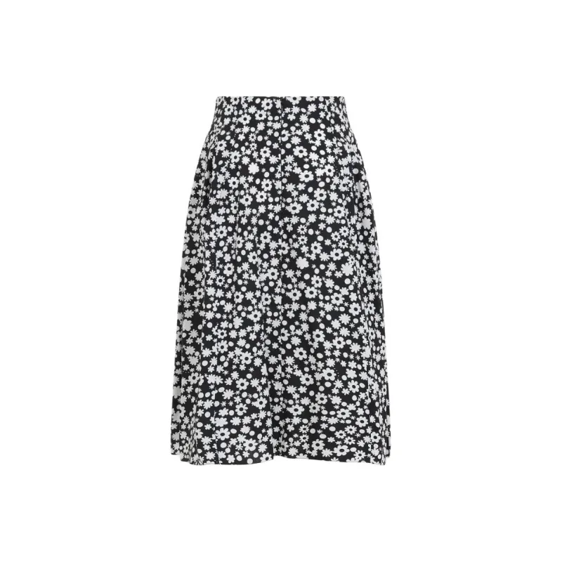 MARNI Floral Printed High Waist Midi Skirt-1
