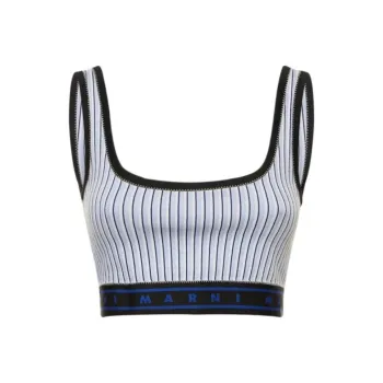 Vetements Tank Tops Women's Light Blue