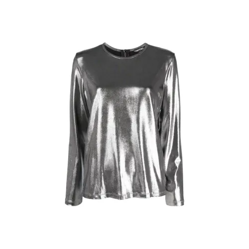 TOM FORD T-Shirts Women's Silver