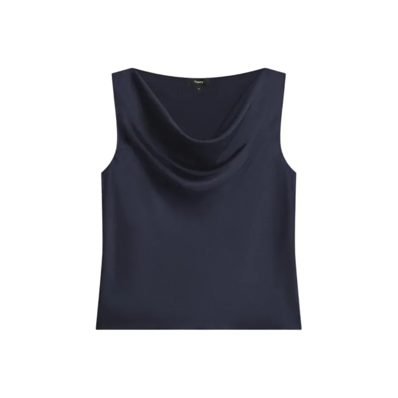 THEORY Tank Tops Women's Deep Sea Blue-0