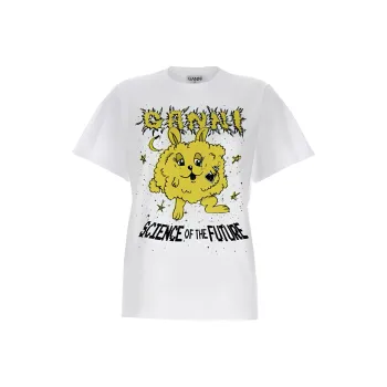 GANNI Regular T Shirt Women's White