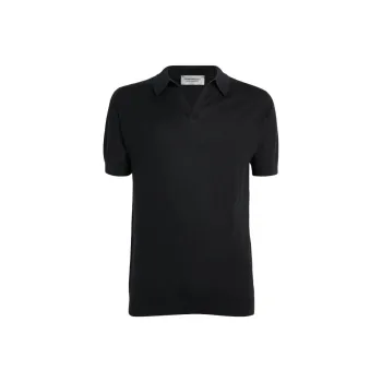 JOHN SMEDLEY Open collar Polo Shirt