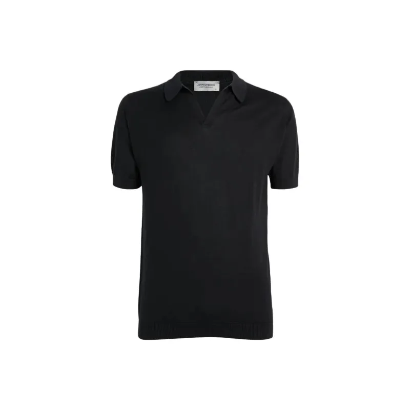 JOHN SMEDLEY Open collar Polo Shirt-0