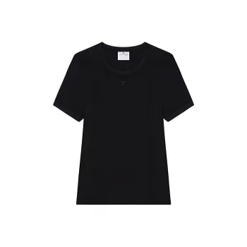 COURREGES Heritage Crewneck T Shirt