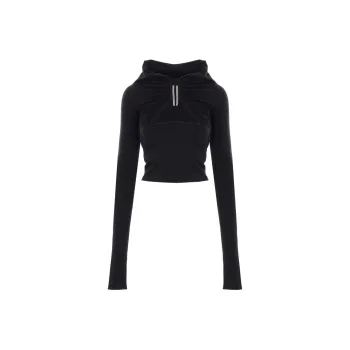 RICK OWENS T shirt Jersey Ls Prong Jersey T shirt Black