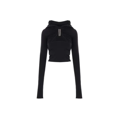 RICK OWENS T shirt Jersey Ls Prong Jersey T shirt Black