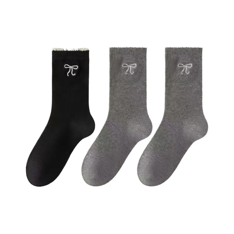 LUNNIFEIYA Mid Calf Socks Women's Combo Set-20