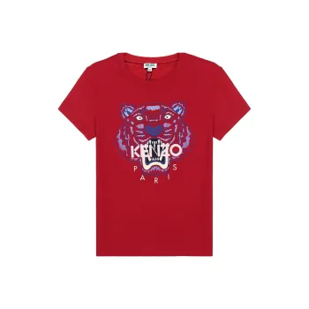 KENZO Classic Tiger T shirt Red