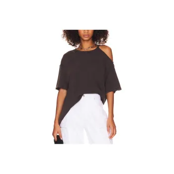 FREE PEOPLE T-Shirts Women's Black