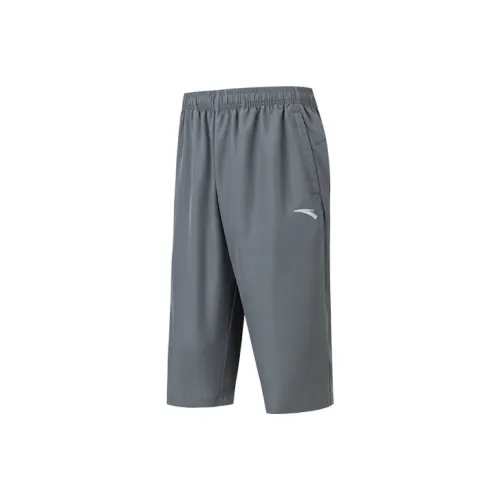 Anta Variety Training Collection Shorts Z Men's Firestone Gray