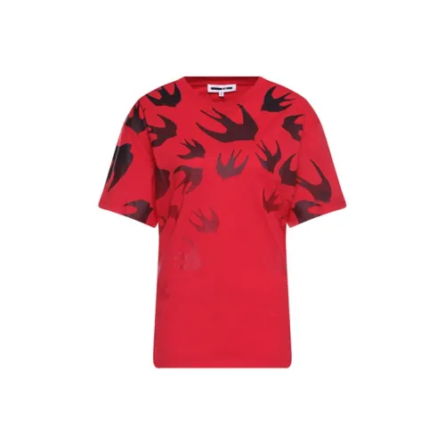 McQ Alexander McQueen T Shirts Women's Red