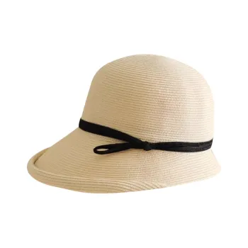 MINGYUANDAILI Straw Woven Bucket Hats Women's