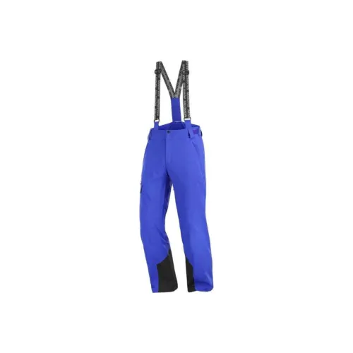 SALOMON Ski Pants Men Blue
