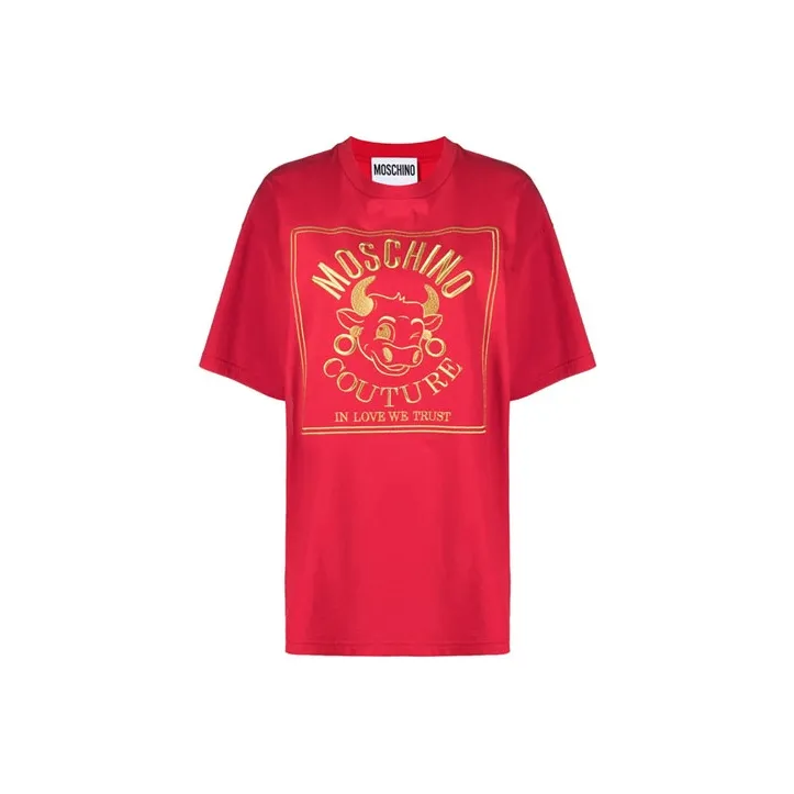 MOSCHINO T Shirts Women's Red-0