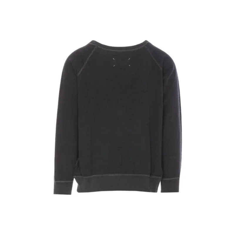 Maison Margiela Logo Embroidered Sweatshirt-1
