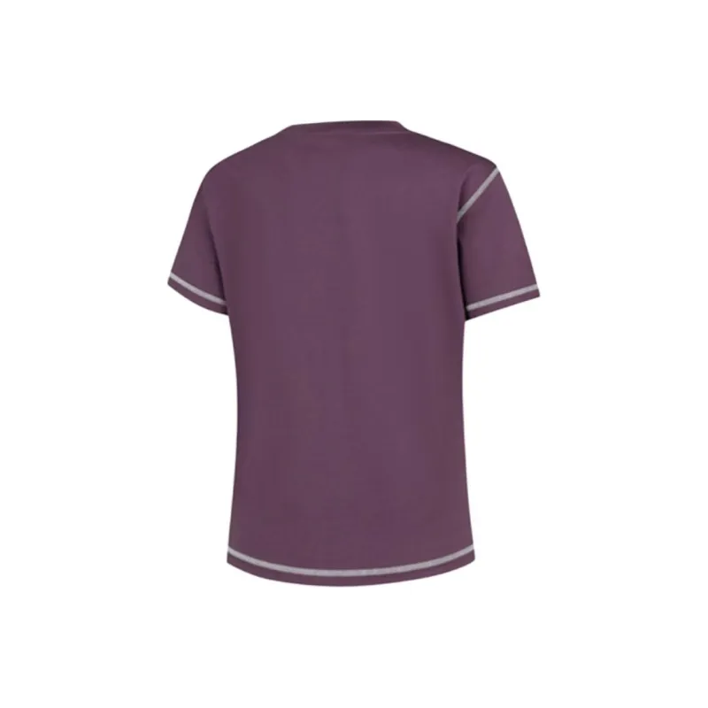 QIAODAN Sports Life Collection T Shirt Women's Streptopelia Purple-1