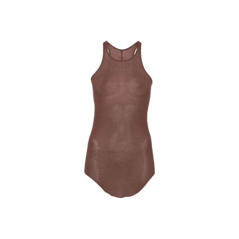 RICK OWENS Basic Rib Tank Top-0