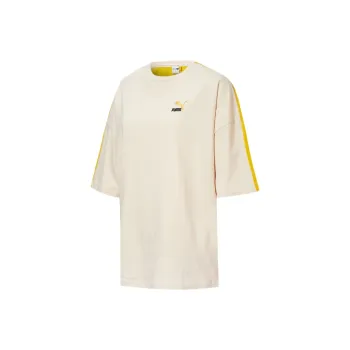 PUMA CLASSICS T Shirts Women's Beige