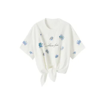 EICHITOO T Shirt Women's Raw White