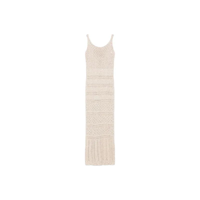 Eleventy Pointelle knit Dress-1