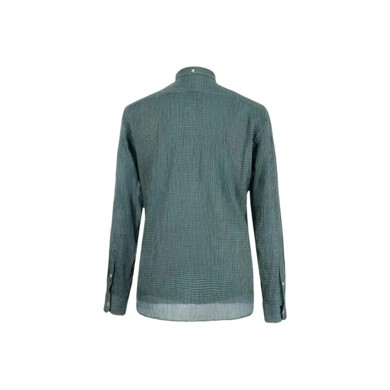Burberry Shirts Men Green-2