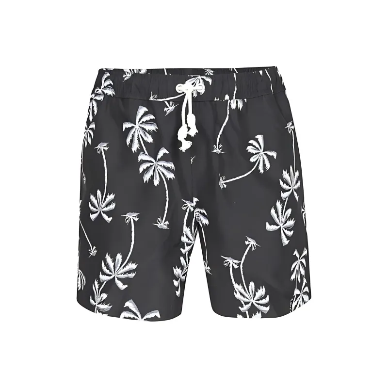 PALM ANGELS Casual Shorts Men's Black-0