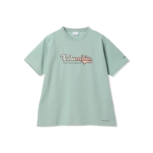Columbia T Shirts Women's Green
