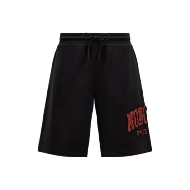 Moncler Sports Shorts Men Black-0