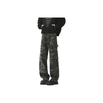 DARK HORSE Casual Pants Unisex Army Green