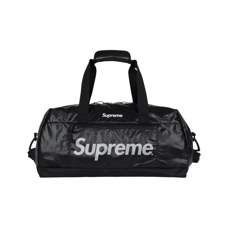 Supreme Nylon One Shoulder Crossbody Handbag, Travel Bag 40L Unisex Black-0