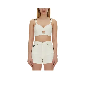 VERSACE JEANS COUTURE Tank Top Women's White