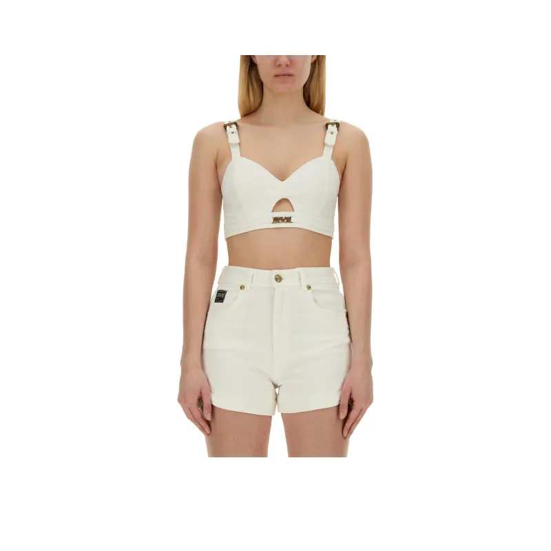 VERSACE JEANS COUTURE Tank Top Women's White-0