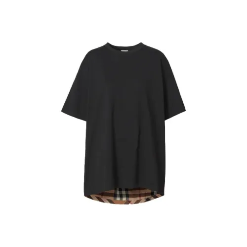 Burberry Check panel T Cotton