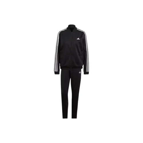 Adidas Clothing Casual Suit Japan Version Women's Black