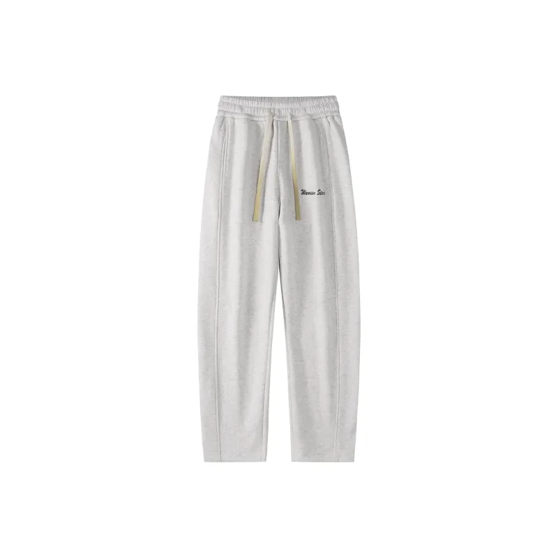 Warrior Casual Pants Unisex White Heather Gray-0