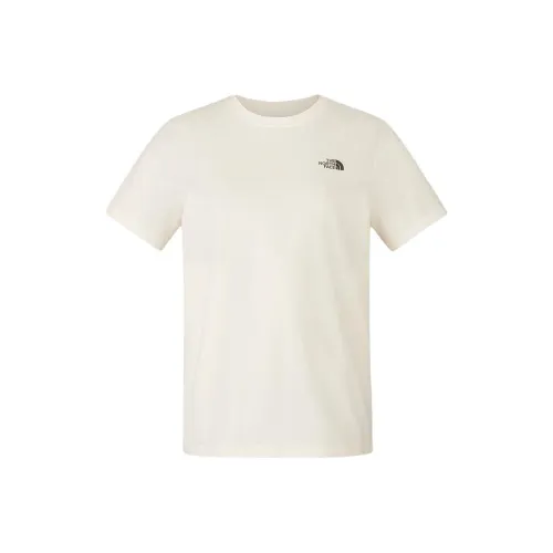 THE NORTH FACE T Shirt Women's Dune White