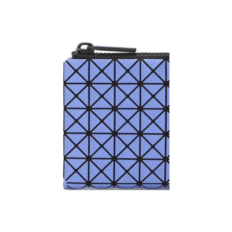 ISSEY MIYAKE Clam Wallet Zip Closure Design Wallet Unisex Lavender-3