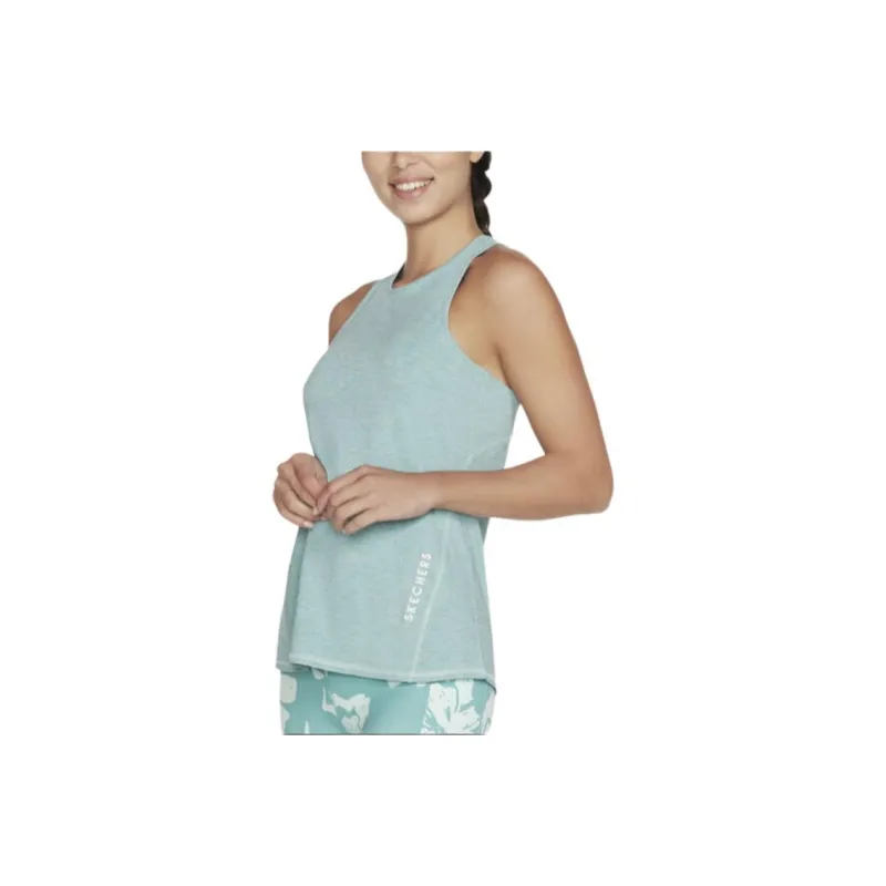 Skechers Tank Tops Women's Turquoise-0