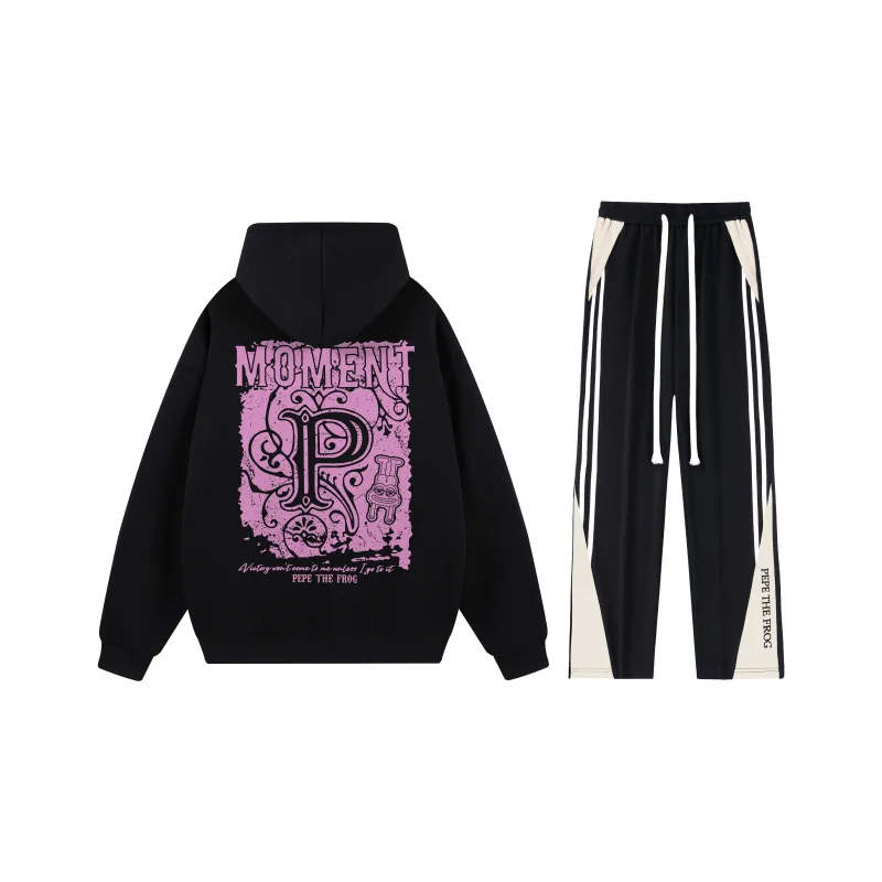 Pepe The Frog Sweatshirt Sets Unisex-0
