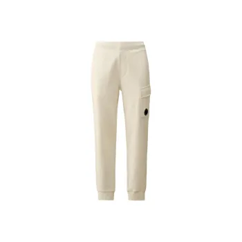 C.P.Company FW24 Casual Pants Men's White Gauze