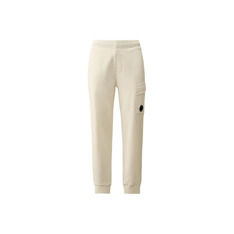 C.P.Company FW24 Casual Pants Men's White Gauze-0